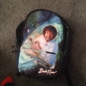 Bob ross backpack